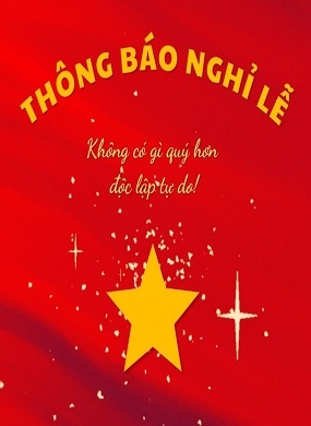 THÔNG BÁO NGHĨ LỄ